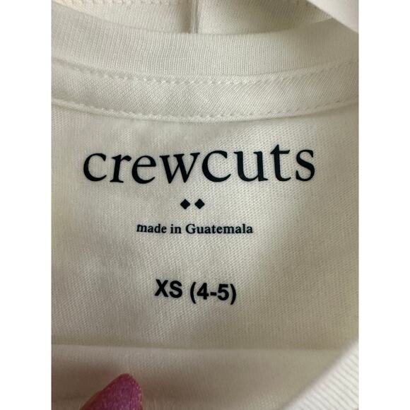 Lot of (4) J Crew Crewcuts Girls Tee Shirts XXS-XS Short/Long Sleeve NEW Sparkle - Picture 3 of 9